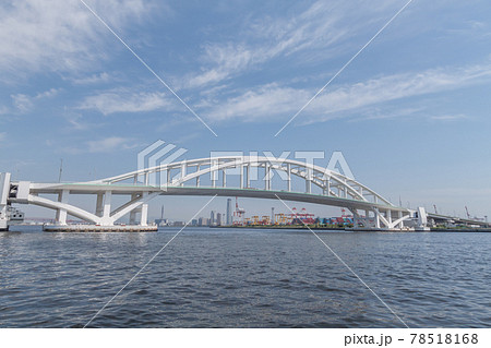 舞洲側から見た夢舞大橋 78518168