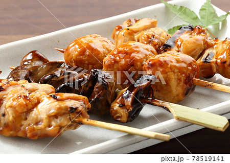 焼き鳥盛り合わせ 78519141