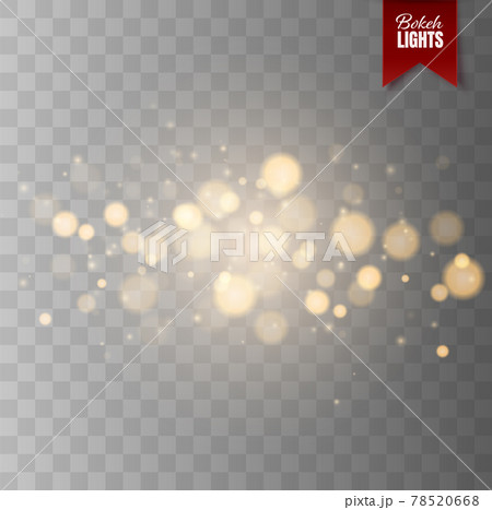 Shining bokeh isolated on transparent background Shining bokeh isolated on transparent background 78520668