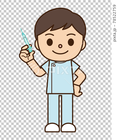 帶注射器的男護士 帶注射器的男護士 78522759