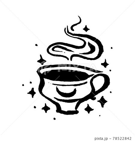 Wild magic poison cup for magician witchcraft hand drawn illustration 78522842