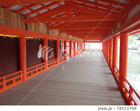 東回廊_厳島神社 東回廊_厳島神社 78523769