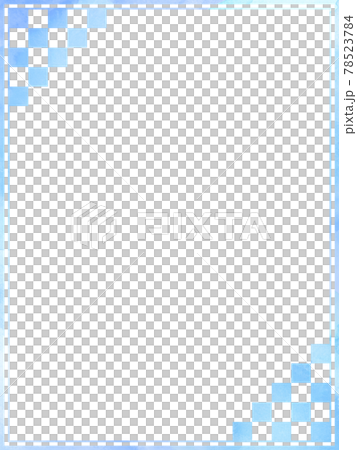 日式畫框，清新水彩質感 78523784