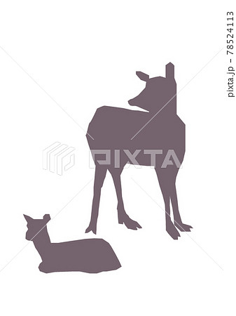 鹿 のイラスト素材