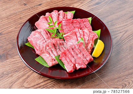 国産交雑牛の牛肉希少部位。シンシン、イチボ、ザブトン、ミスジ、カイノミ。（部位名は正しいか不明） 78527566