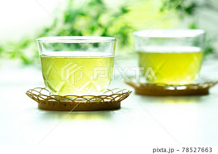 冷たい緑茶 78527663