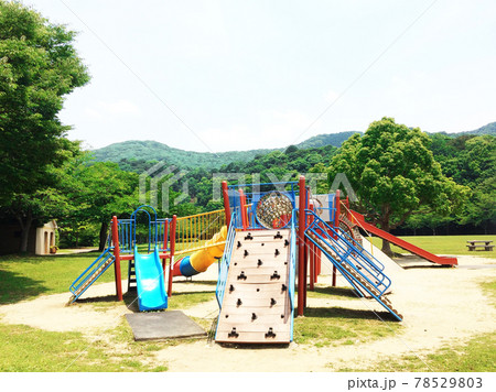 長谷ダム記念公園の遊具［横型］ 78529803