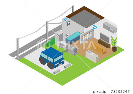 アイソメトリックなHEMSを導入している家 78532247