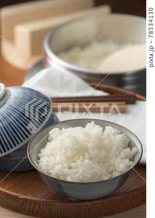 羽釜で炊いたご飯 羽釜で炊いたご飯 78534130