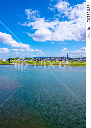 淀川河川公園 枚方地区の風景 淀川河川公園 枚方地区の風景 78535888