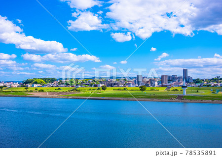 淀川河川公園 枚方地区の風景 78535891