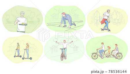 Healthy active lifestyle, sport, leisure hobby concept 78536144