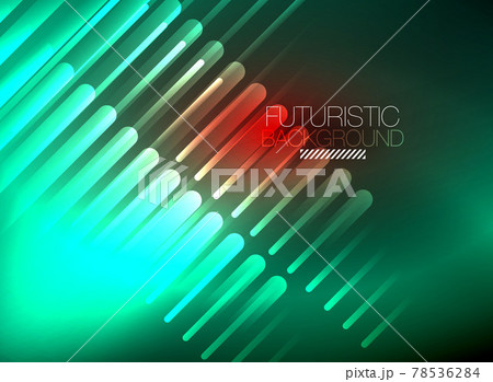 Bright neon color techno abstract background, shiny glowing neon lines in the dark background Bright neon color techno abstract background, shiny glowing neon lines in the dark background 78536284