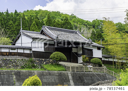 平福　平福陣屋門　兵庫県佐用郡佐用町 78537461
