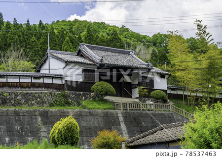 平福 平福陣屋門 兵庫県佐用郡佐用町 平福 平福陣屋門 兵庫県佐用郡佐用町 78537463