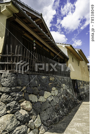 平福 川端風景 兵庫県佐用郡佐用町 平福 川端風景 兵庫県佐用郡佐用町 78538049