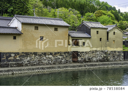 平福　川端風景　兵庫県佐用郡佐用町 78538084