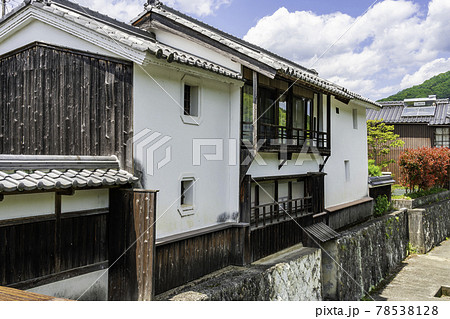 平福 川端風景 兵庫県佐用郡佐用町 平福 川端風景 兵庫県佐用郡佐用町 78538128