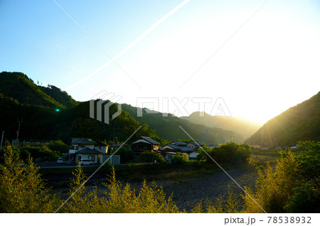 爽やかな夕暮れ 78538932