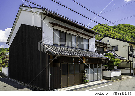 平福　平福の街並み　兵庫県佐用郡佐用町 78539144