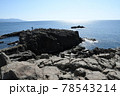 福井の景勝地、東尋坊 78543214