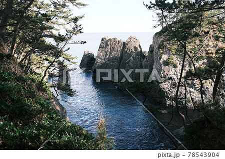 碁石海岸の景色 78543904