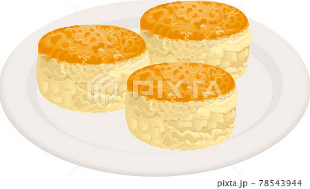 スコーンのイラスト素材 スコーンのイラスト素材