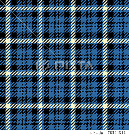 タータンチェック/青8 78544311