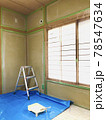 和室の壁をリノベーションする過程 78547634