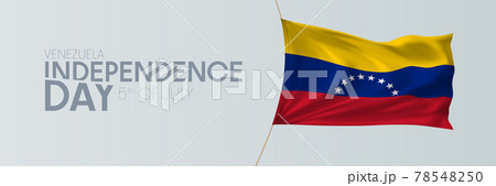 Venezuela independence day vector banner, greeting card Venezuela independence day vector banner, greeting card 78548250