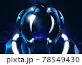 3d render illustration of astronaut. 78549430
