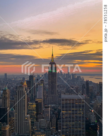 ニューヨークのトップオブザ・ロックから見える絶景 78551258