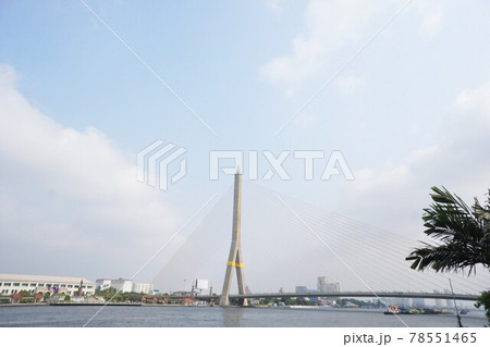 Rama VIII Bridge in Bangkok, Thailand(バンコクのラマ8世橋) Rama VIII Bridge in Bangkok, Thailand(バンコクのラマ8世橋) 78551465