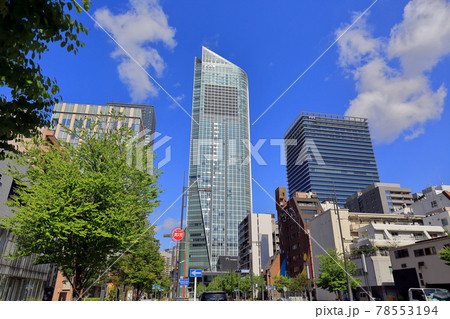 東京 港区の都市風景 虎ノ門ヒルズ 森タワー 東京 港区の都市風景 虎ノ門ヒルズ 森タワー 78553194