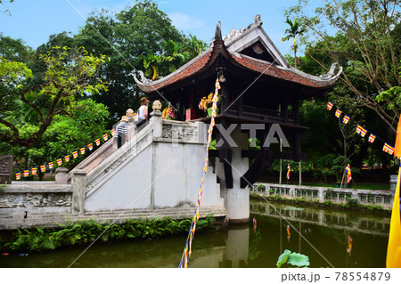 ベトナム、ハノイ、1柱寺院 ベトナム、ハノイ、1柱寺院 78554879