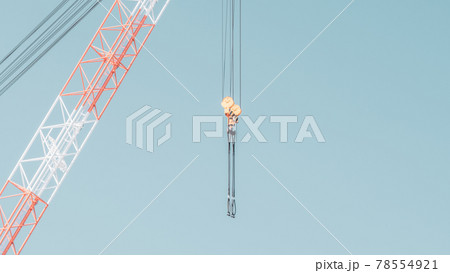 【産業】工業用クレーン　建築　 78554921