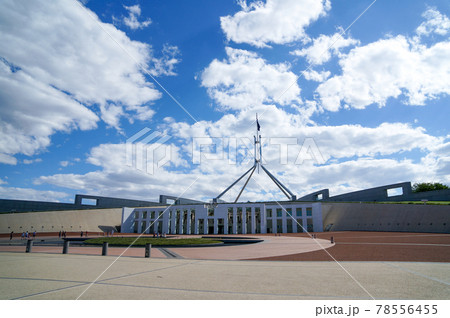 キャンベラにある国会議事堂 キャンベラにある国会議事堂 78556455