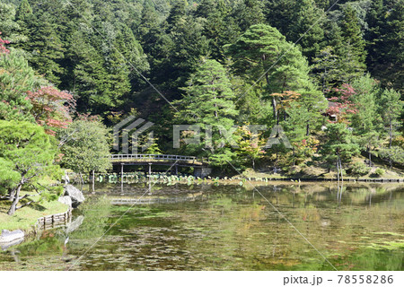修学院離宮　上離宮　浴龍池 78558286