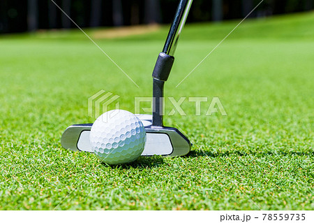 ゴルフ グリーン パッティング 【 アウトドア スポーツ の イメージ】 ゴルフ グリーン パッティング 【 アウトドア スポーツ の イメージ】 78559735