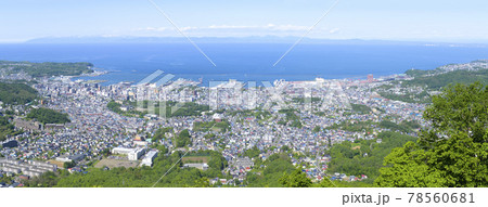 小樽天狗山からの眺め（同時撮影の動画素材あり） 78560681