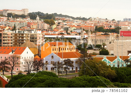 ポルトガルリスボン ベレン地区の街並み ポルトガルリスボン ベレン地区の街並み 78561102