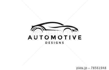 modern shape automotive car sport logo vector icon illustration design 78561948