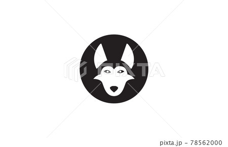 Um Desenho De Linha Contínua De Simples Bonito Siberian Husky Cachorro Cão  Cabeça Ícone. Mamíferos Animal Logotipo Emblema Conceito Vetorial. Na Moda  Única Linha Desenhar Design Gráfico Ilustração Royalty Free SVG, Cliparts