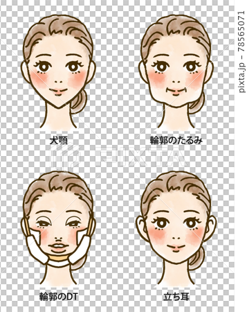 各種輪廓集（帶正面字母） 78565071