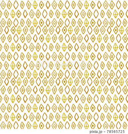 手描きのパターン 素材 のイラスト素材