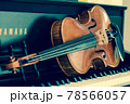 バイオリンとピアノ 78566057