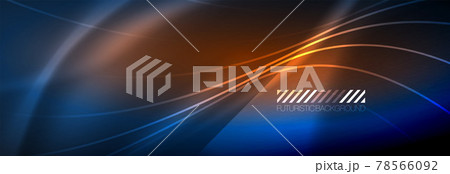 Neon dynamic beams vector abstract wallpaper background. Wallpaper background, design templates for business or technology presentations, internet posters or web brochure covers 78566092