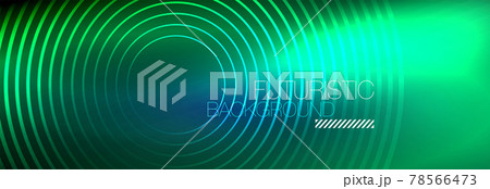 Dark abstract background with glowing neon circles. Trendy layout template for business or technology presentation, internet poster or web brochure cover, wallpaper Dark abstract background with glowing neon circles. Trendy layout template for business or technology presentation, internet poster or web brochure cover, wallpaper 78566473