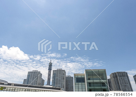 横浜みなとみらいの都市風景 横浜みなとみらいの都市風景 78566554