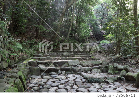 松山城黒門口登城道 78566711